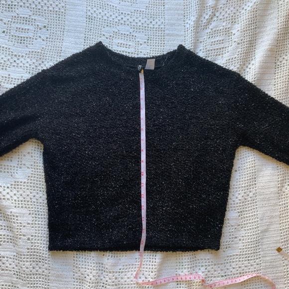 XS H&M Sparkly Throw Over Sweater - Picture 3 of 5